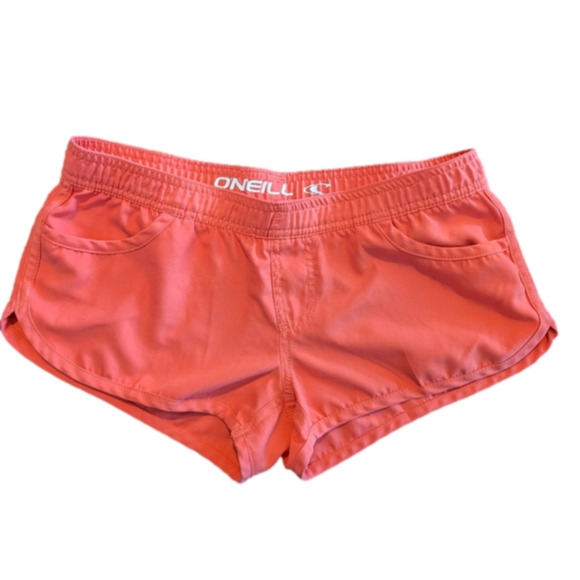 O'neill Board Shorts, Woman's Sz M Coral Pink - Picture 1 of 5